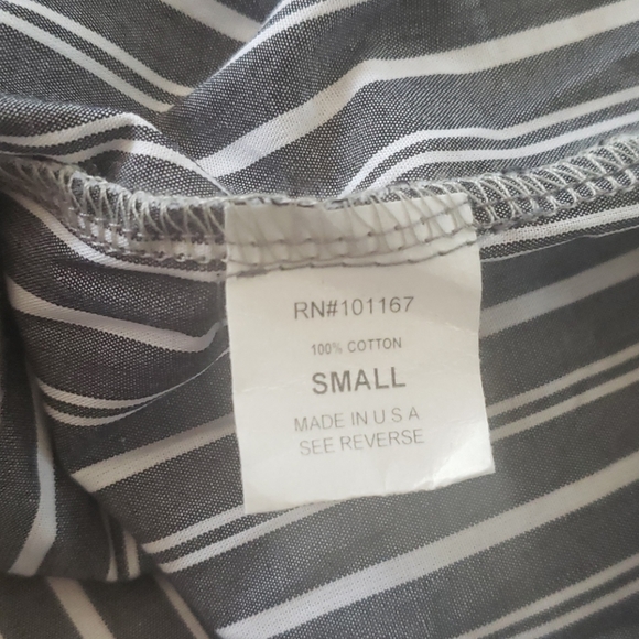 NWT Pebble and Stone Anthropology blouse off shoulder top size small - Picture 10 of 11